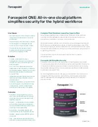 Consolide sus servicios de seguridad en la nube con una plataforma apegada a las arquitecturas estándares SASE y Zero Trust